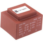 Rs pro - transformateur pour circuit imprimé, vin v c. a. , vout 2 x 12v c. a. , 2 sorties, 10va ( prix ... Rs pro - transformateur pour circuit imprimé, vin v c. a. , vout 2 x 12v c. a. , 2 sorties, 10va ( prix ...
