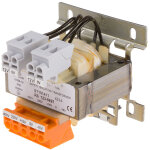 Rs pro - transformateur d'isolement, vin 230v ac ( + / - 15v) - 400v ac ( + / - 15v), vout 2 x 12v c. ...