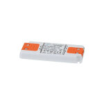 Transformateur pour lampe electrique led 12v, dc, 6w, ip20 forme plate, 98x46x11mm