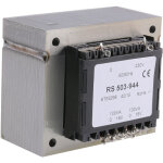 Transformateur  montage sur chssis, vin 230v c. a. , vout 18v c. a. , 2 sorties, 200va ( prix pour ...