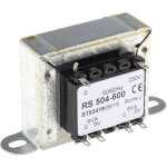 Transformateur � montage sur ch�ssis, vin 230v c. a. , vout 9v c. a. , 2 sorties, 12va ( prix pour 1 ...