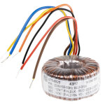 Rs pro - transformateur torique 2 sorties, 230v c. a. 2 x 12v c. a. , 15va ( prix pour 1 )