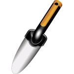 Transplantoir tri - mati�re fiskars manche fibre de verre