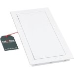Trappe de visite 15 x 30 cm en plastique blanc trappe d'inspection trappe visite placo plafond trappe ... Trappe de visite 15 x 30 cm en plastique blanc trappe d'inspection trappe visite placo plafond trappe ...