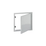Trappe de visite en acier laqu� blanc placo� - 400 x 400 mm