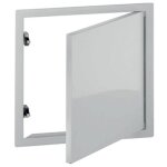 Placo ? trappe de visite en acier laqu� blanc 500 x 600 mm ? ouverture par pression ? installation rapide ...
