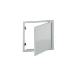 Placo - trappe de visite en acier laqu� blanc � - 500 x 500 mm