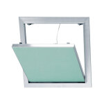 Trappe de visite en aluminium et plaque de pltre hydrofuge placo - 400 x 400 mm