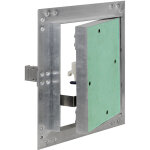 Wiltec - trappe visite avec cadre en aluminium - 500 x 500 x 15 mm - ouverture par pression - pour plaque ...