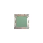 Sans marque - trappes de visite pltre ouverture pousser - lacher cadre aluminium et plaque ba13 400x400 ...