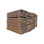 Traverses en bois trait� 22x12x200 cm, pour r�aliser des bordures, compositions d�coratives dans les ...