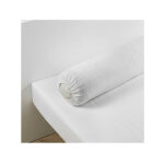 Promo linge - traversin 140cm, polochon de haute qualit� avec prot�ge - traversin offert