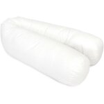 Linnea - traversin grizz'lit flotex fibre creuse polyester fibre polyester 160 cm
