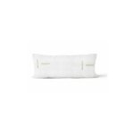 Traversin mmoire de forme alo vera 90 cm - blanc