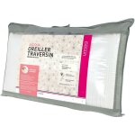 Linnea - traversin plat ascona mousse  mmoire de forme mixte 80x35 cm