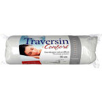 Promo linge - traversin uni confort 90 cm x 21cm, polochon de haute qualit�