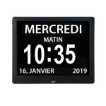 Horloge calendrier numrique one piece 7 pouces avec date et heure, horloge alzheimer pour parents, machine ...