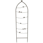 La grande prairie - treillage jardin fer oiseaux 41x149cm La grande prairie - treillage jardin fer oiseaux 41x149cm
