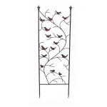 La grande prairie - treillage oiseaux fer 40x2x120cm