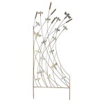 La grande prairie - treillage roseaux fer 1x48x121cm