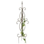 Dandibo treillis en m�tal 125 cm 93998 support pour plantes grimpantes support pour fleurs colonne pour ...