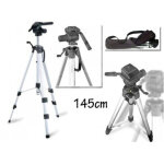 Tr�pied 145cm pour appareil photo num�rique cam�ra vid�o