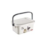 Tresice france - curver - bo�te � nourriture et � friandises pour animaux, contenant � croquettes 3l ...