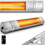 Tresko radiateur infrarouge extérieur 2000w chauffage radiant terrasse murale inclination télecommande ... Tresko radiateur infrarouge extérieur 2000w chauffage radiant terrasse murale inclination télecommande ...