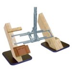 Triax mfc 700 fixation charpente acier galvanis� support antenne toit comble