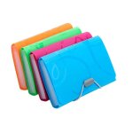 Trieur extensible 4pcs a6 taille petit portable 13 pochettes organisateur de document multicolore accordon ...