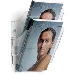 Trieur mural 2 cases durable format a5 - incolore