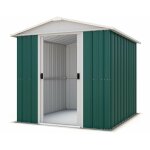 Trigano - abri métal 4, 38 m², portes : l80 x h158cm Trigano - abri métal 4, 38 m², portes : l80 x h158cm
