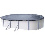 Trigano - bâche d'hivernage pour piscine ovale de 10, 05 x 5, 50 m à 10, 50 x 5, 9 m Trigano - bâche d'hivernage pour piscine ovale de 10, 05 x 5, 50 m à 10, 50 x 5, 9 m
