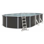 Trigano - piscine hors sol acier ovale 7, 60 x 4, 55 x 1, 32 m anthracite varuna Trigano - piscine hors sol acier ovale 7, 60 x 4, 55 x 1, 32 m anthracite varuna