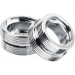 Trimec - 2 pcs adaptateur de robinet filetage m�le, connecteur a�rateur de robinet en m�tal, adaptateur ...