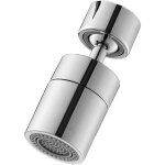 Trimec - 360 degrs arateur de robinet, filtre conomiseur d'eau pivotant tte de robinet de cuisine ...