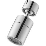 Trimec - 360 degrs arateur de robinet, filtre conomiseur d'eau pivotant tte de robinet de cuisine ...