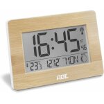 Horloge radio - pilotée horloge numérique avec signal horaire dcf, boîtier en bambou véritable, écran ... Horloge radio - pilotée horloge numérique avec signal horaire dcf, boîtier en bambou véritable, écran ...