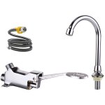 Trimec - mitigeur de lavabo robinet � p�dale ensemble de robinets de lavabo de laboratoire m�dical / ...