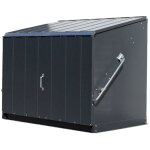 Trimetals bo�te � outils en m�tal stowaway anthracite 88x136x112 cm