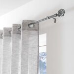 Douceur d'intrieur - tringle extensible en kit complet (120  210 cm) 'tropi' - couleur: argent