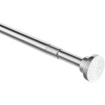 Acaza - tringle  rideau autotracte, extensible de 125  220 cm, montage sans perage ni trous, fixation ...