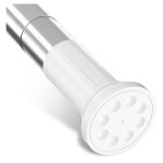 Swanew tringle à rideau de douche - barre à tension de douche - sans perçag - extensible - inoxydable ... Swanew tringle à rideau de douche - barre à tension de douche - sans perçag - extensible - inoxydable ...