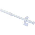 Tringle  rideaux gardinia press&go blanc 80 - 110cm