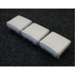 Triple prise de courant �tanche 2p + t pr�c�bl�es � l'horizontale plexo composable ip55 16a 250v - blanc ...