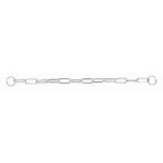 Collier chaine l 50 cm / 3, 0 mm pour chien trixie Collier chaine l 50 cm / 3, 0 mm pour chien trixie
