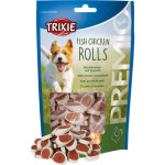 Friandise poulet colin pour chien 75 gr trixie