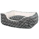 Trixie leni lit pour chien gris confort 50x40 cm