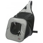 Trixie savina sac de transport ventral noir et gris