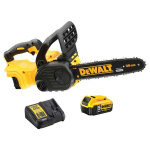 Tron�onneuse 18v xr guide de 30 cm dewalt avec 1 batterie 18v 5. 0ah - chargeur - dcm565p1